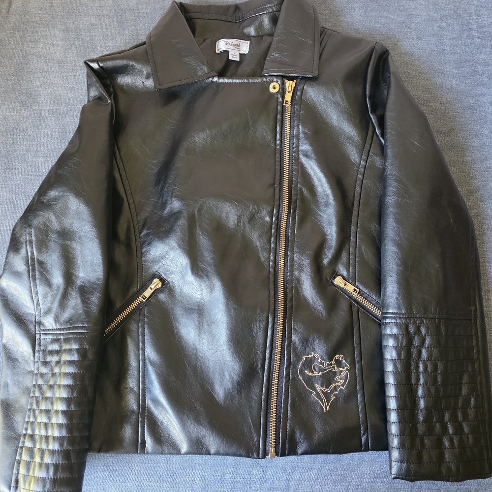 MAD Engine Black Kids Jacket with Gold Accents